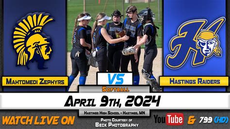 Hctv Sports Hastings Softball Vs Mahtomedi Zephyrs Youtube