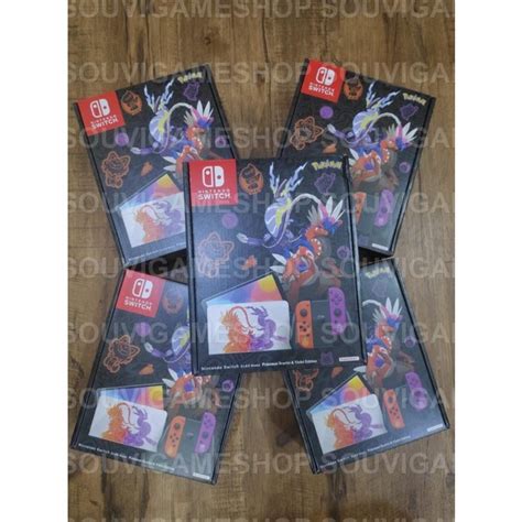 Jual Promo Nintendo Switch Oled Console Pokemon Violet And Scarlet