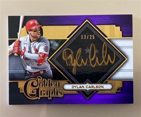 Yahoo Topps Five Star Golden Graphs Purple Gg