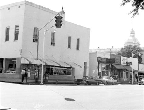 Florida Memory • Tallahassee Democrat Photograph Of The East Side Of Adams Street Tallahassee