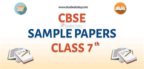 Cbse Sample Paper Class 7 Solved Pdf Download