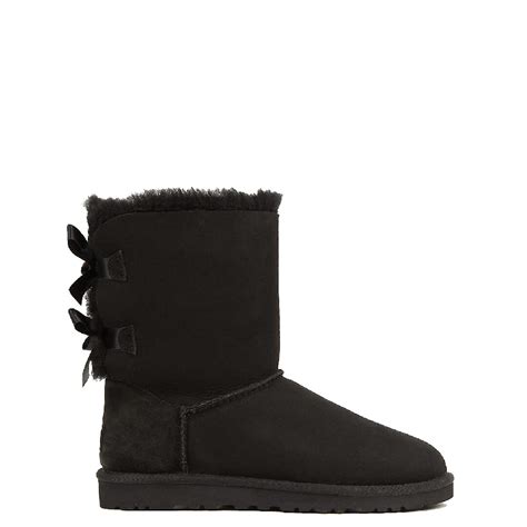 Ugg Bailey Bow Black Ii Sneaky חנות הנעליים שלך