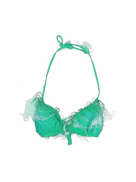 The Bikini Lab Green Swimsuit Top Size M 57 Off ThredUp