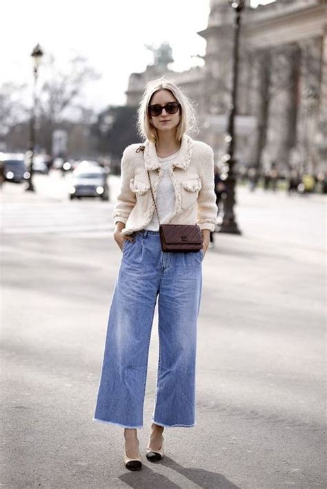 Lovely Wide Leg Cropped Jeans Ideas For Women Fashion Street