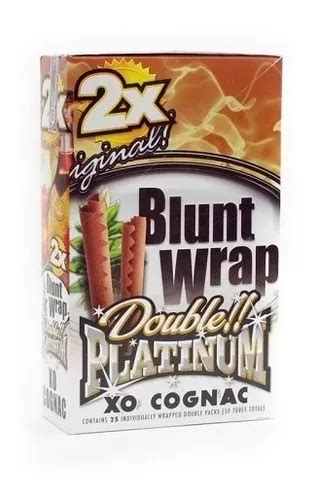 Seda Blunt Wrap Double Platinum Kit C Xo Cognac Parcelamento