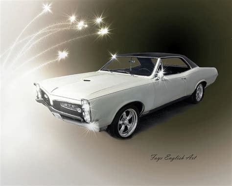 Pontiac Gto Digital Art By Faye English Fine Art America