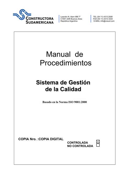 Pdf Manual De Procedimientos Gestion De Calidad Pdf Rev Dokumen Tips