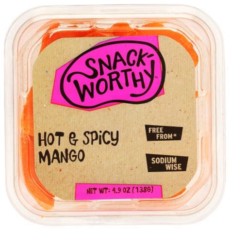 Snackworthy Hot Spicy Mango Pk Oz Fred Meyer