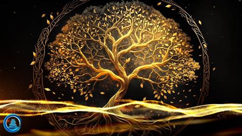 528Hz TREE Of LIFE Whole Body Cell Regeneration Heal Golden