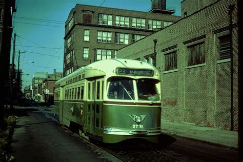 Septa Pcc Trolley On Rt23 Vehicles Bus