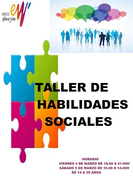 Espacio Joven ¡taller De Habilidades Sociales