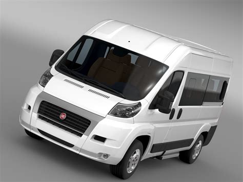 Fiat Ducato L2H2 2015 3D Model $35 - .3ds .dae .fbx .max .obj - Free3D