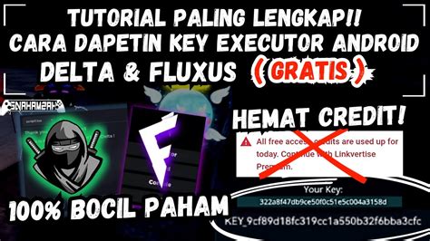 Update Cara Dapetin Key Executor Android Fluxus Delta Gratis