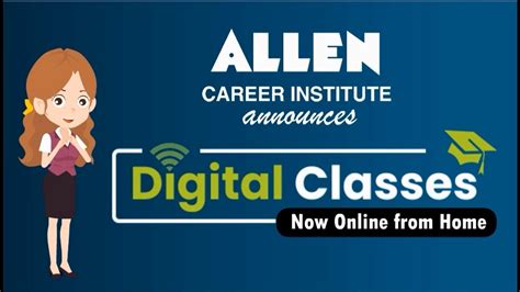 Study Online From Home With Allen Digital Classes Admission Open