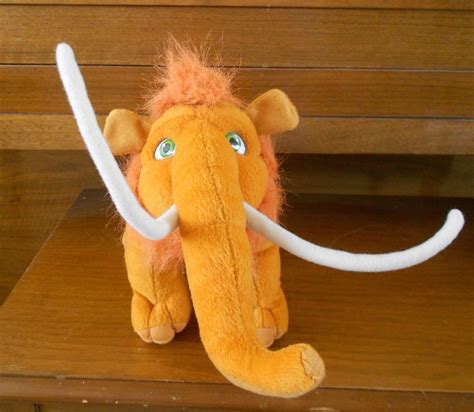 Plush Ice Age Manny the Woolly Mammoth 8" From 2008