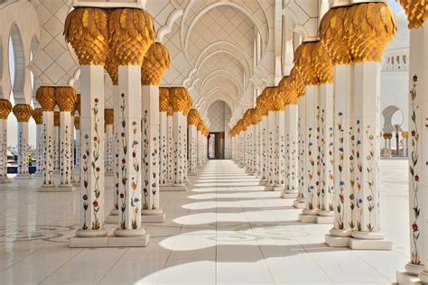 Abu Dhabi Grand Mosque Hd Wallpapers ~ Fashionip