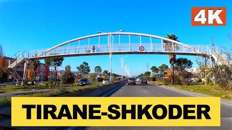 Tirane Shkoder Driving Real Time From Tirana To Shkodra Albania