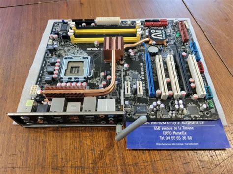 CARTE MÈRE ASUS STACK COOL 2 avec Carte WIFI Azure Wave AW-GA800BT ...