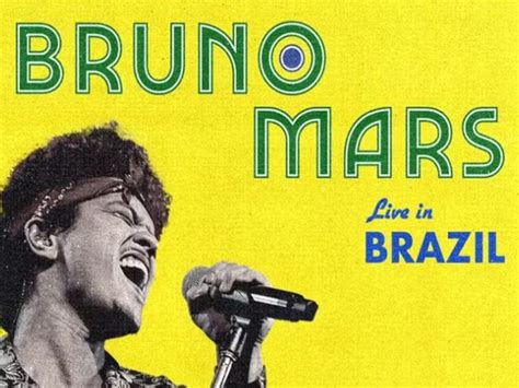 Bruno Mars Morumbis Est Dio C Cero Pompeu De Toledo S O Paulo