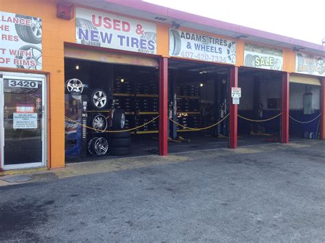 Adams Tires and Wheels 3420 S Orange Ave, Orlando, FL 32806 - YP.com