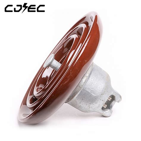 100kn U100bl Ball And Socket Type Disc Suspension Porcelain Insulator