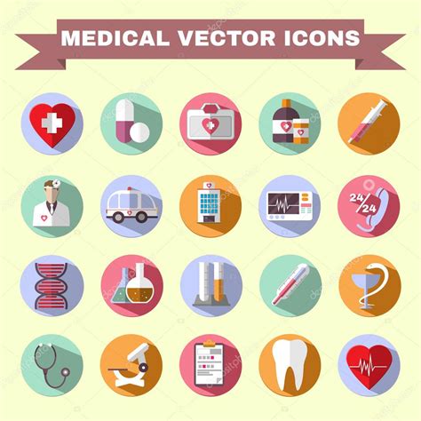 Medical Icon Set Stock Vector By ©frimufilms 93567840