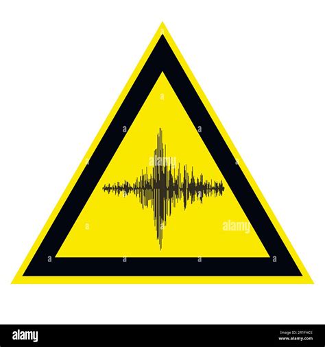 Sign Of High Noise And Acoustic Vibration Stock Vector Image Art Alamy