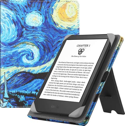 HGWALP Universal Ständer Hülle für 6 6 8 Zoll eReader Premium PU Leder