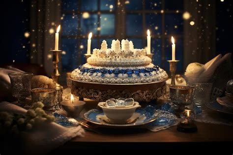 Premium AI Image | Festival_of_Lights_Hanukkah