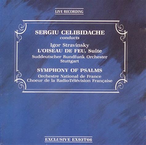 Sergiu Celibidache Igor Stravinsky Sergiu Celibidache Suddeutscher