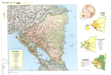 Nicaragua Maps Perry Castañeda Map Collection Ut Library Online