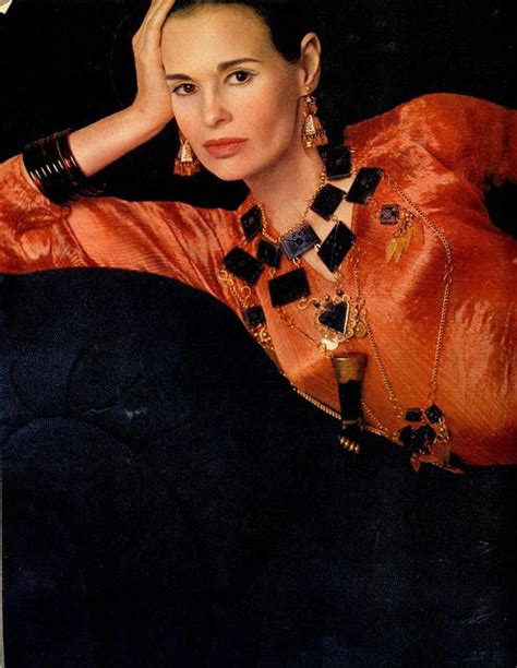 Gloria Vanderbilt Cooper In Fortuny Necklace By Rita Delisi She Wore