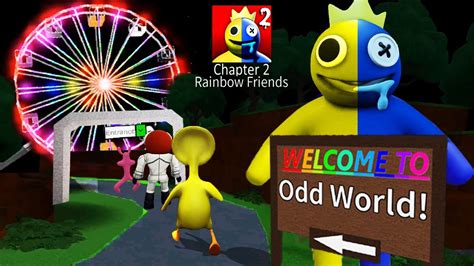 Rainbow Friends Chapter 2 Odd World Trailer New Yellow Speedrun