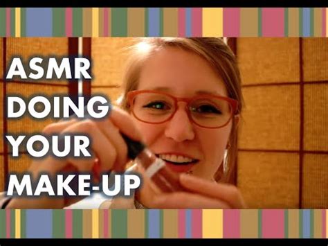 ASMR Whispered Doing Your Make Up Pampering