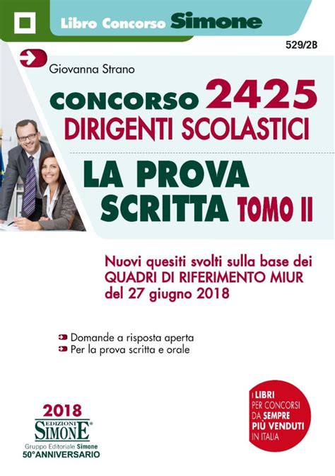 Concorso Dirigenti Scolastici La Prova Scritta Tomo Ii