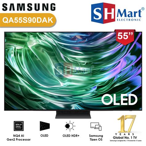 Jual SMART TV SAMSUNG 55 INCH OLED TV 55S90D 4K UHD DOLBY ATMOS