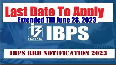 Ibps Rrb Last Date To Apply Online For Po Clerk Vacancies