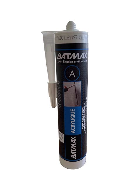 A Mastic Acrylique Blanc Ml Batmax France