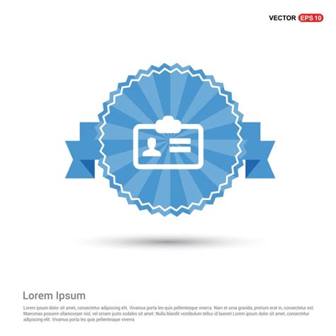 Personal Id Vector Design Images Personal Id Card Icon Card Icons