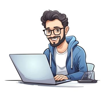 programmer png vector psd  clipart  transparent background