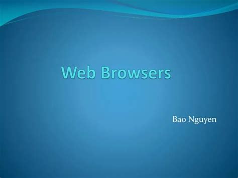 Ppt Web Browsers Powerpoint Presentation Free Download Id 1683170