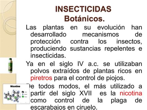 Plaguicidas clasificación química PPT