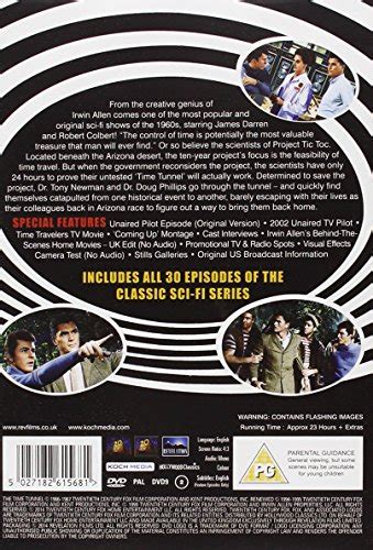 The Time Tunnel The Complete Series Dvd 1968 Box Set Ebay