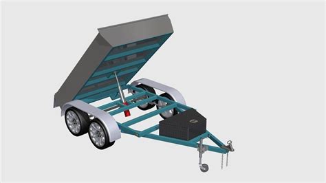 8x5 Hydraulic Tipping Trailer Plans Trailer Plans Dump Trailers Car