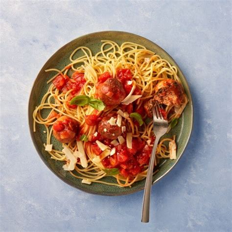 Spaghetti Met Vega Gehaktballetjes In Tomatensaus Jumbo