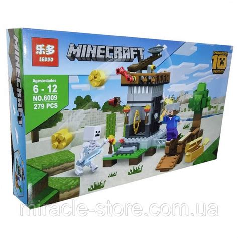 Конструктор Lego Майнкрафт My World Дитячий розвиваючий конструктор ...