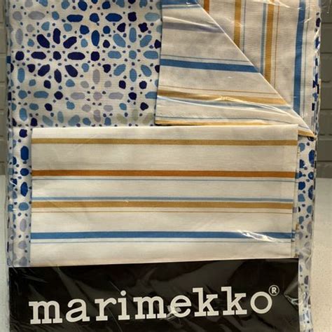 Uusi Marimekko Unikko Pussilakana X Cm Logokassi Tori