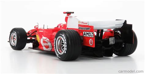 MATTEL HOT WHEELS J2980 Scala 1 18 FERRARI F1 F248 N 5 SEASON 2006 MICHAEL SCHUMACHER RED