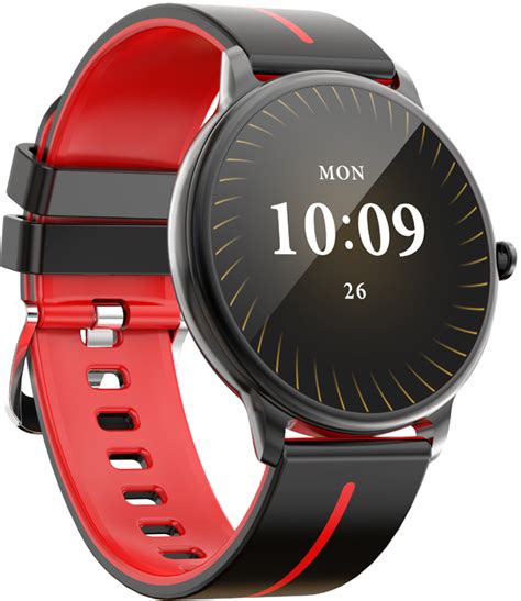 Amoled Smartwatch Km Black Hodinky Cz