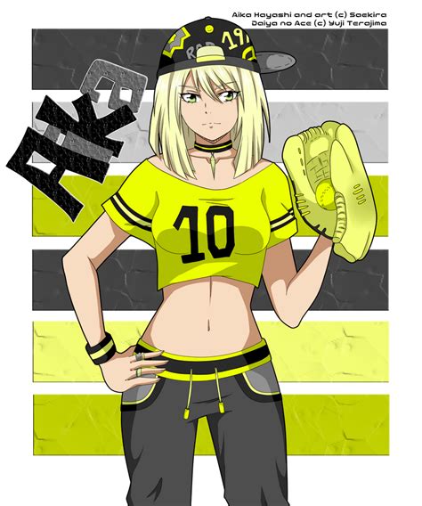 Daiya No Ace Oc Greenish Yellow By Saekira On Deviantart